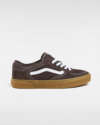 Vans Rowley Classic Shoes (chocolate/white) Unisex Brown, Size 2.5 VN0A4BTTE2M