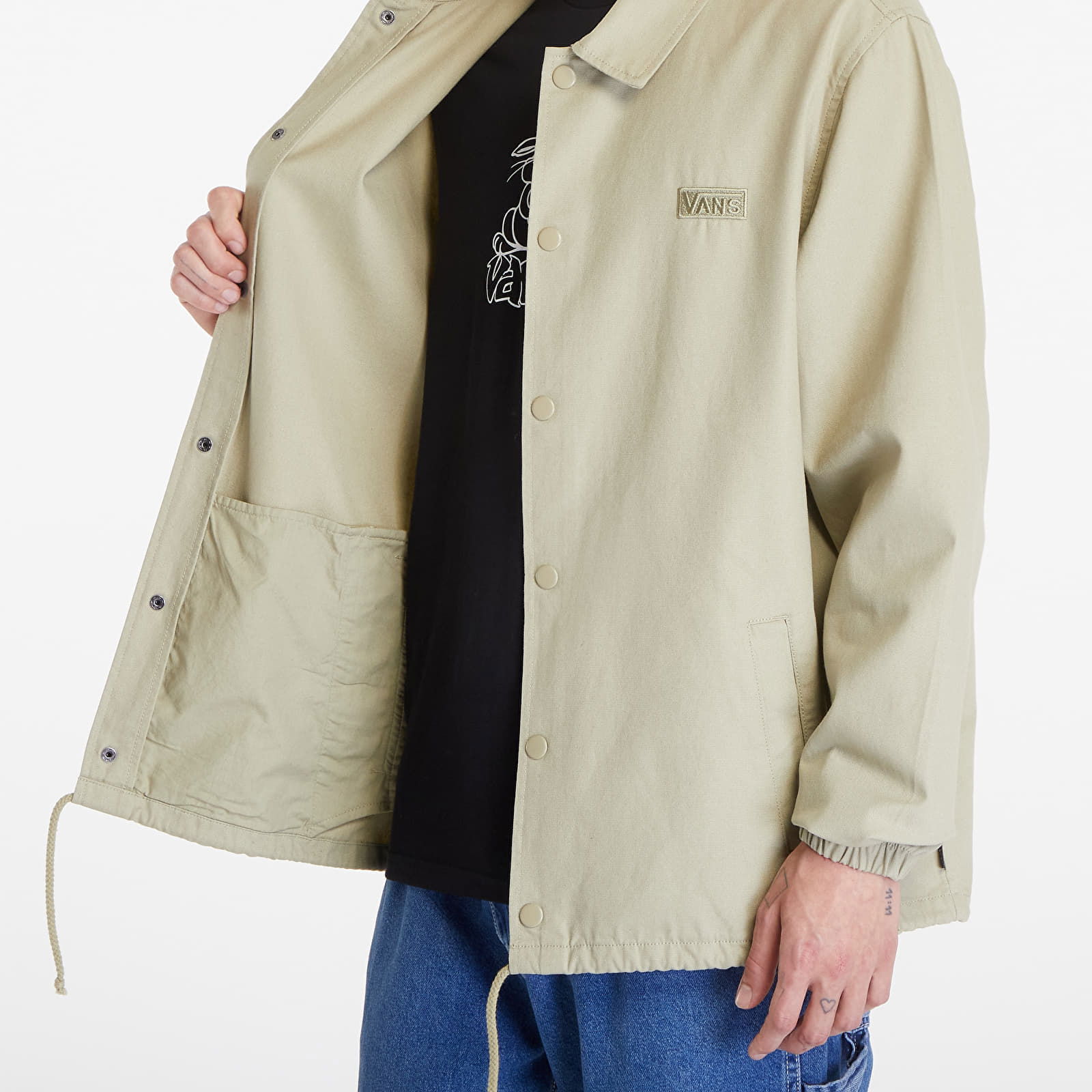 Torrey Canvas Coach Jacket Elm