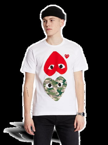 Comme des Garçons PLAY Tee AZT248 white