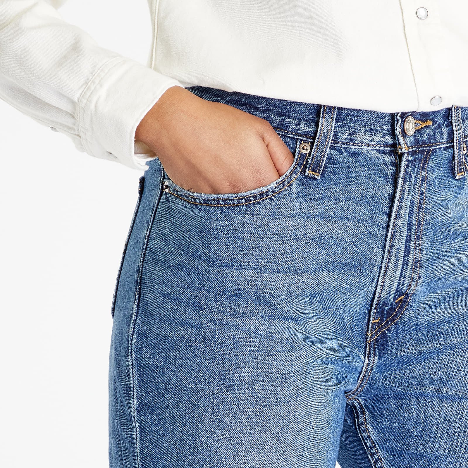 ® Red 80s Mom Jeans