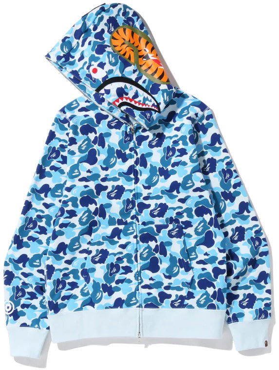 ABC Camo Shark Full Zip Hoodie