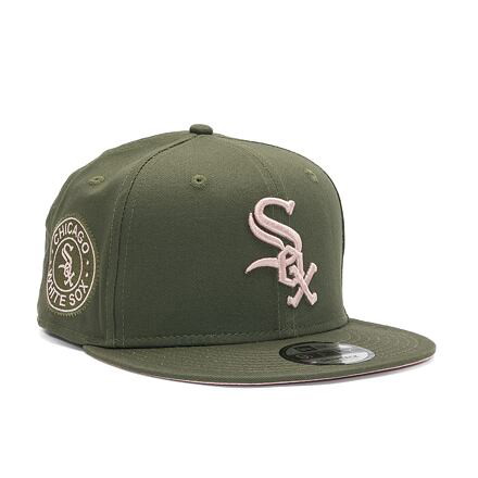 9FIFTY MLB Side Patch Chicago White Sox New Olive / Dirty Rose