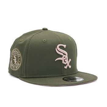 New Era 9FIFTY MLB Side Patch Chicago White Sox New Olive / Dirty Rose 60298838