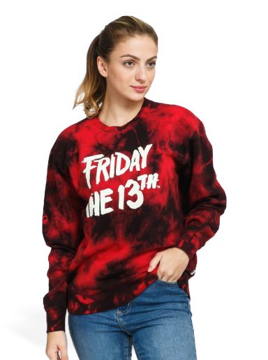 Friday The 13th x Boyfriend Pullover Crew Sweatshirt