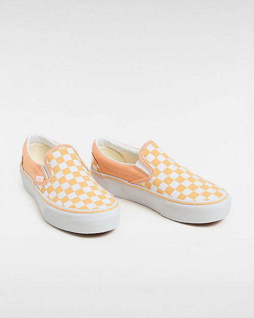 Checkerboard Classic Slip-on Platform W