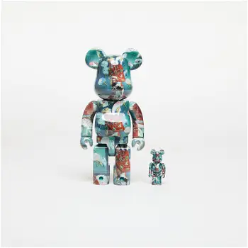 Medicom Toy Boston Museum Claude Monet "La Japonaise" 100% & 400% Be@rbrick figure set 4530956609485