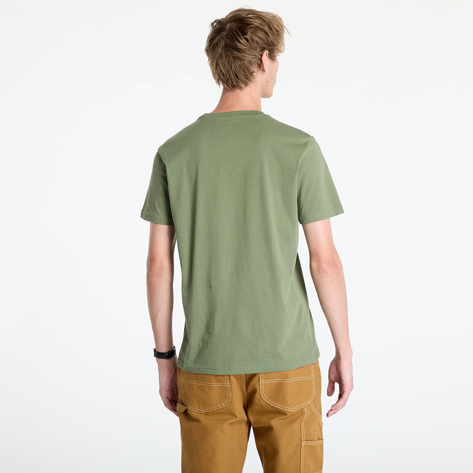 Ss Patch Logo Tee Mercantile Green