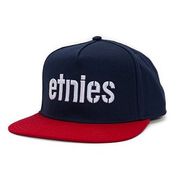 Etnies Corp Snapback Navy / Red / White 4140001357465