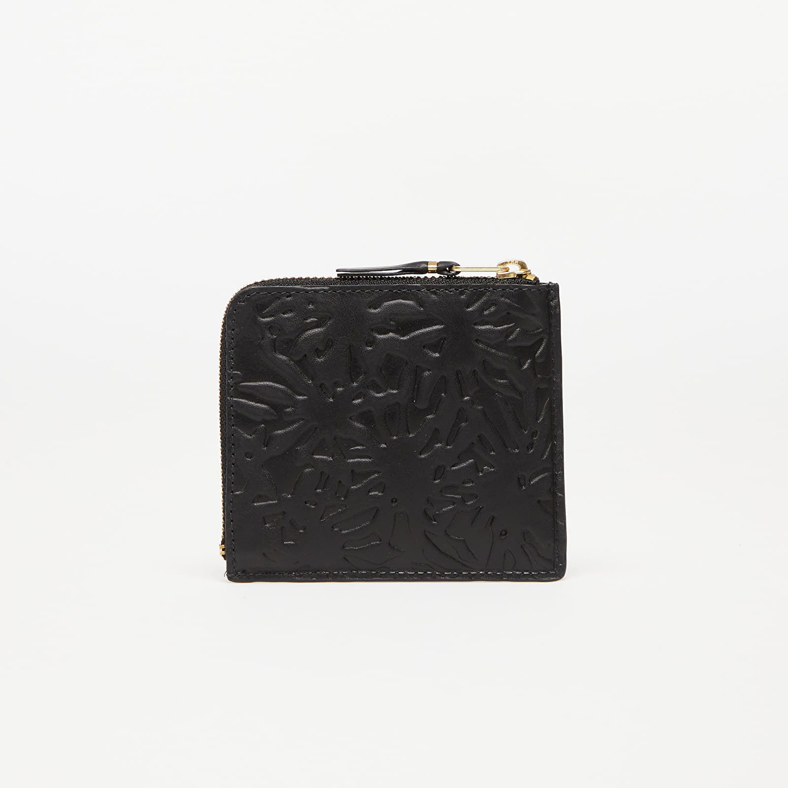 Embossed Forest Wallet Black