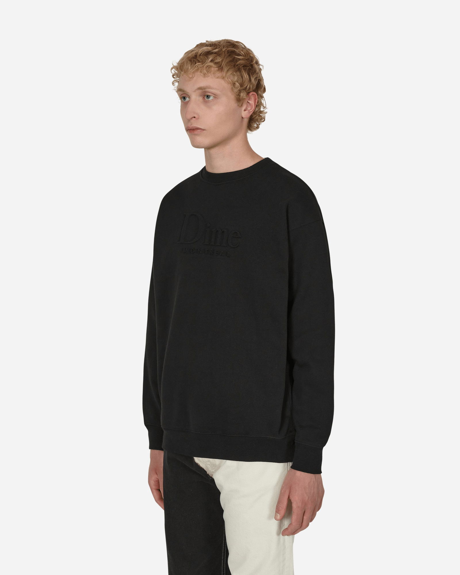 Classic Embossed Crew Sweat