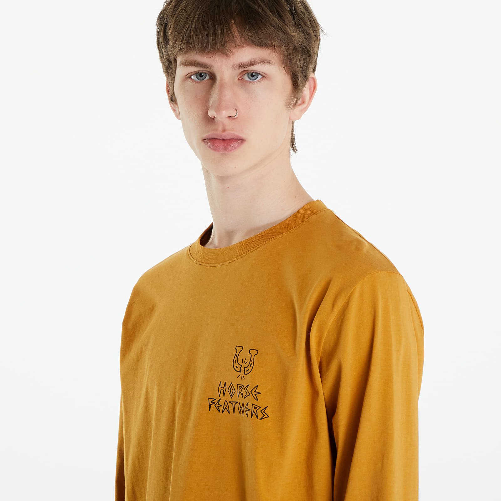 Bad Luck Ls T-Shirt Spruce Yellow