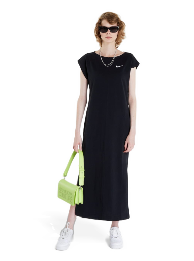 Short-Sleeve Midi Dress