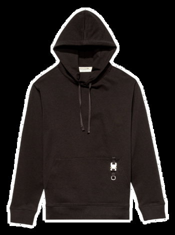 1017 ALYX 9SM Logo Popover Hoodie AAMSW0033FA04 BLK0001