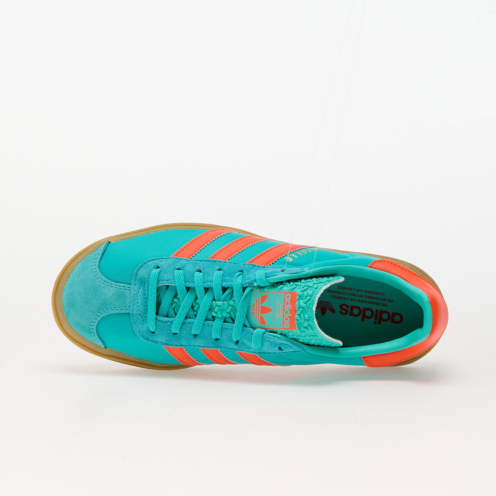 Adidas Men's Gazelle Bold W Sneakers in Mint Rush/Impact Orange, Size UK 3 | END. Clothing