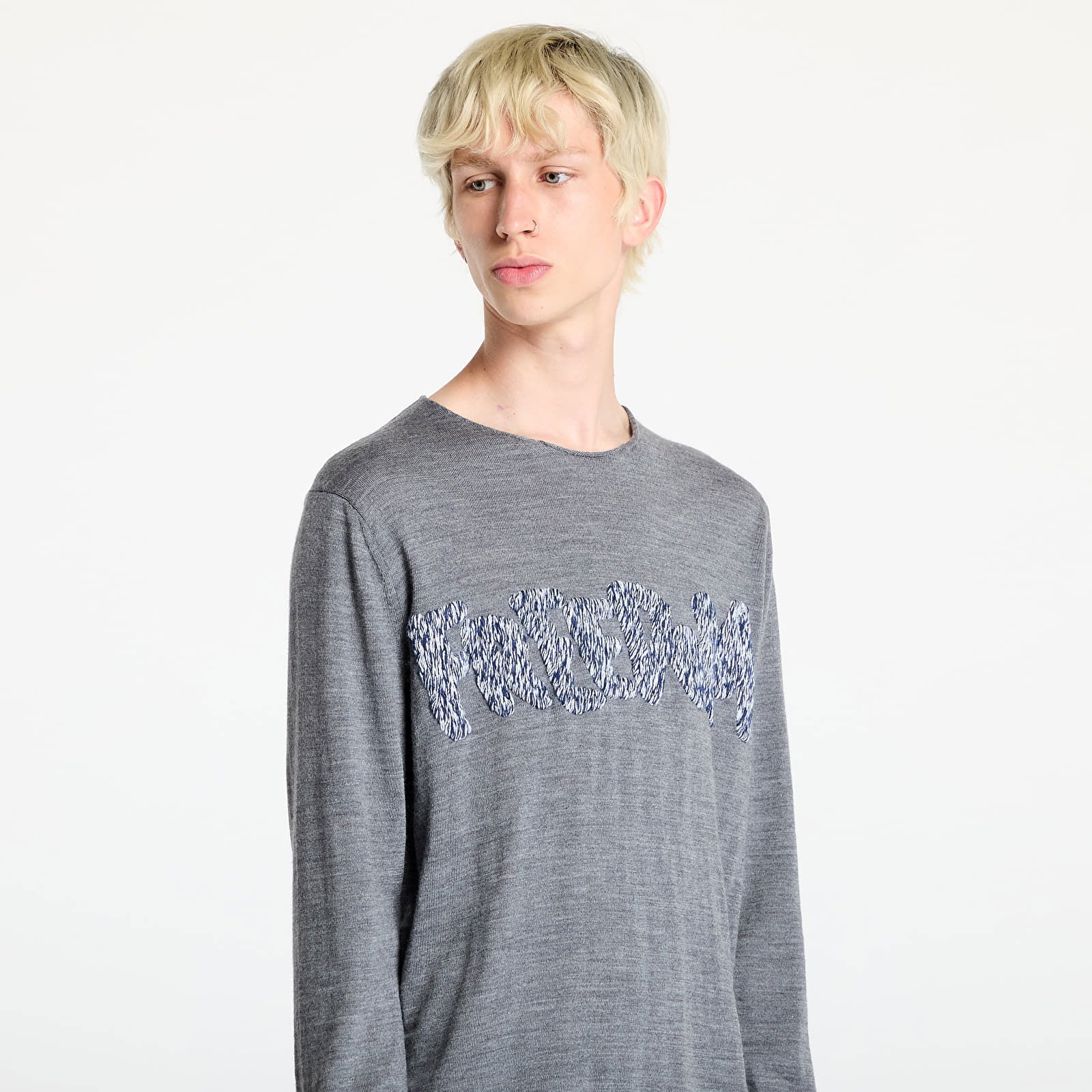 SHIRT Knit T-Shirt Grey