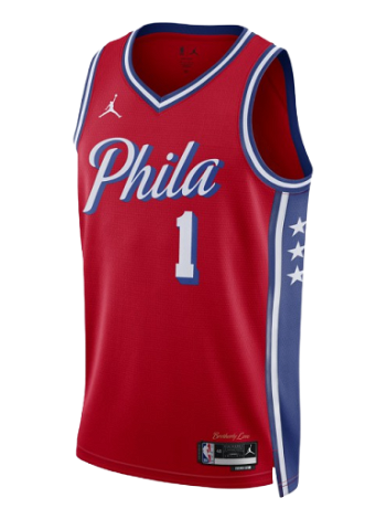 Jordan NBA Dri-FIT Philadelphia 76ers Statement Edition 2022 Swingman Jersey DO9539-664