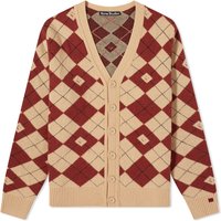 Kwanny Argyle Face Cardigan