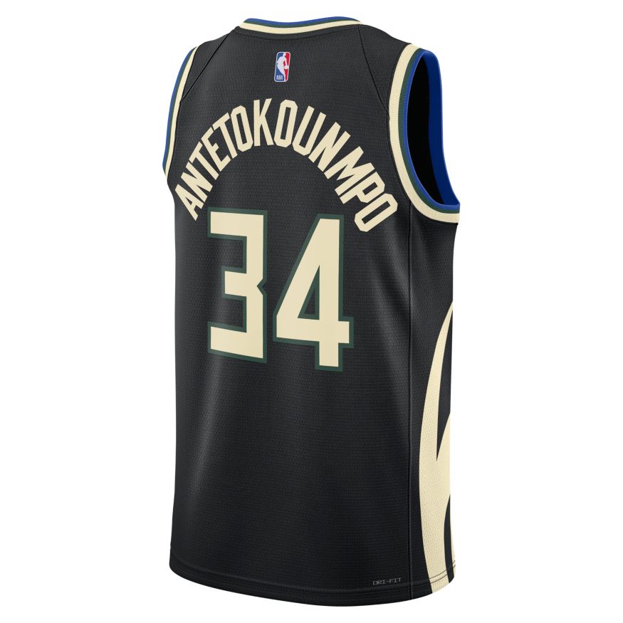 Dri-FIT NBA Milwaukee Bucks Statement Edition 2022 Swingman Jersey