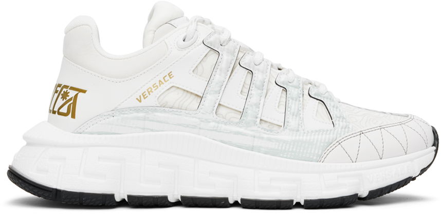 Trigreca Sneakers "White & Gold"