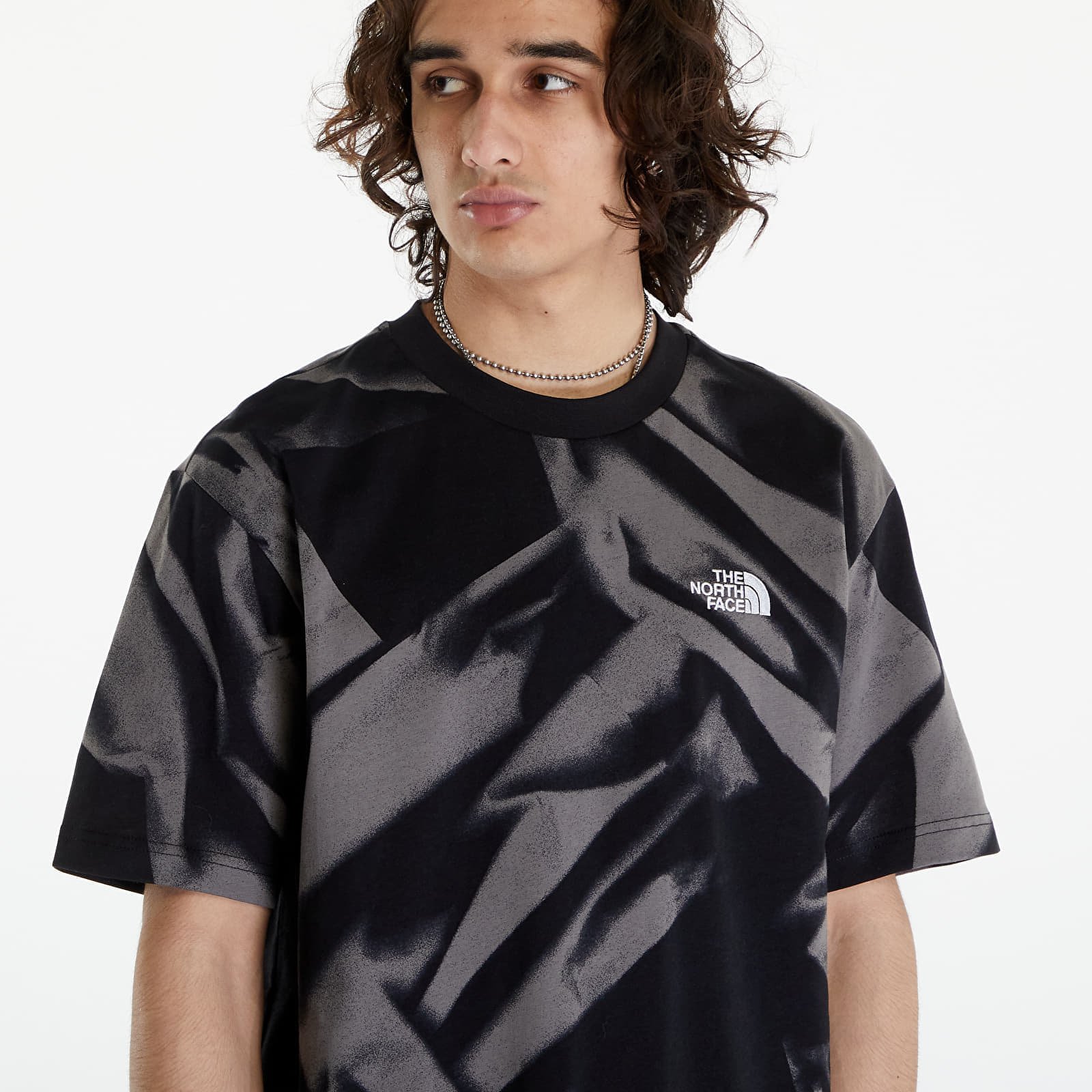 S/S Oversize Simple Dome Print Tee Smoked Pear