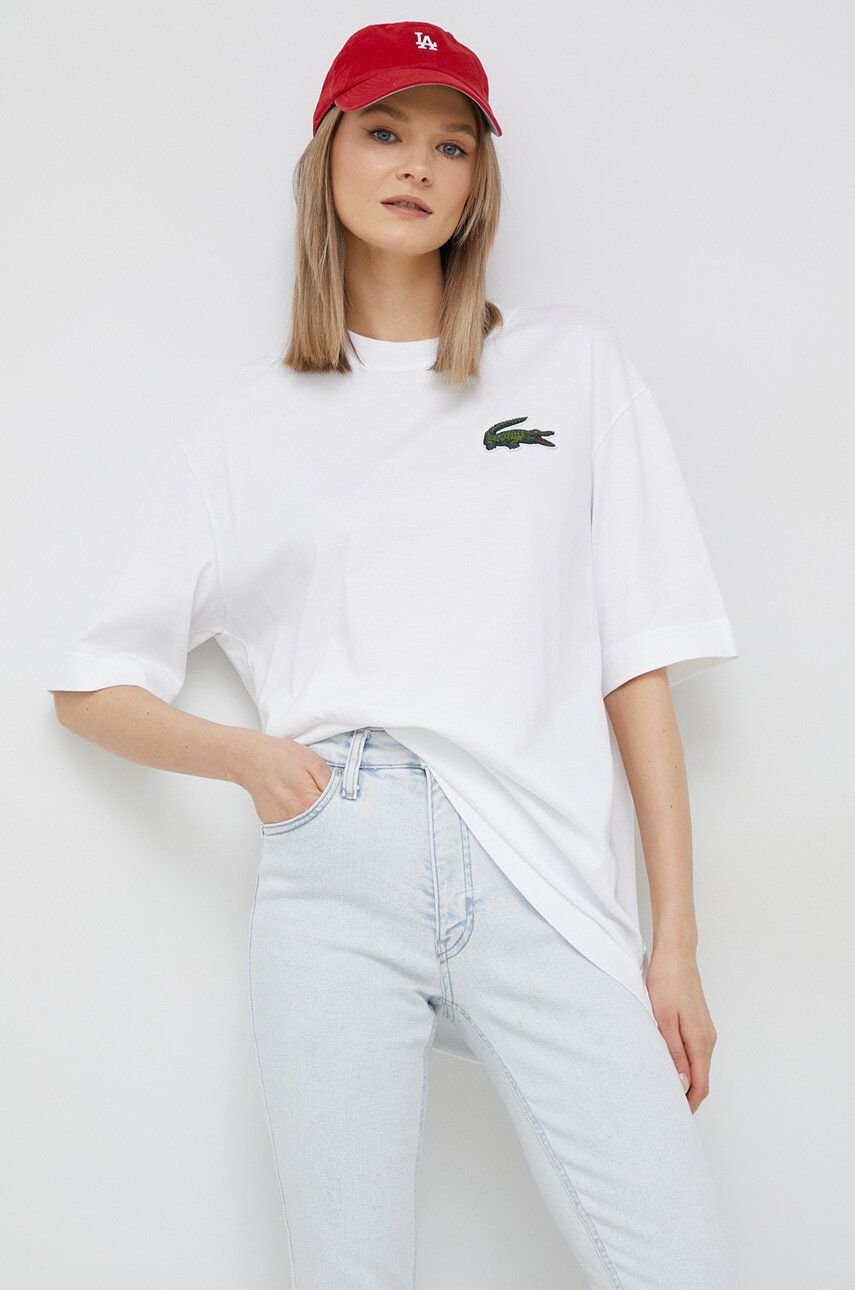Loose Fit Large Crocodile Organic Cotton T-shirt