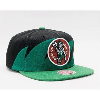 Mitchell & Ness Sharktooth Snapback HWC Boston Celtics Black / Green HHSS2978-BCEYYPPPBKGN