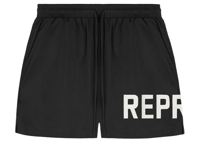 Represent Swim Shorts Black