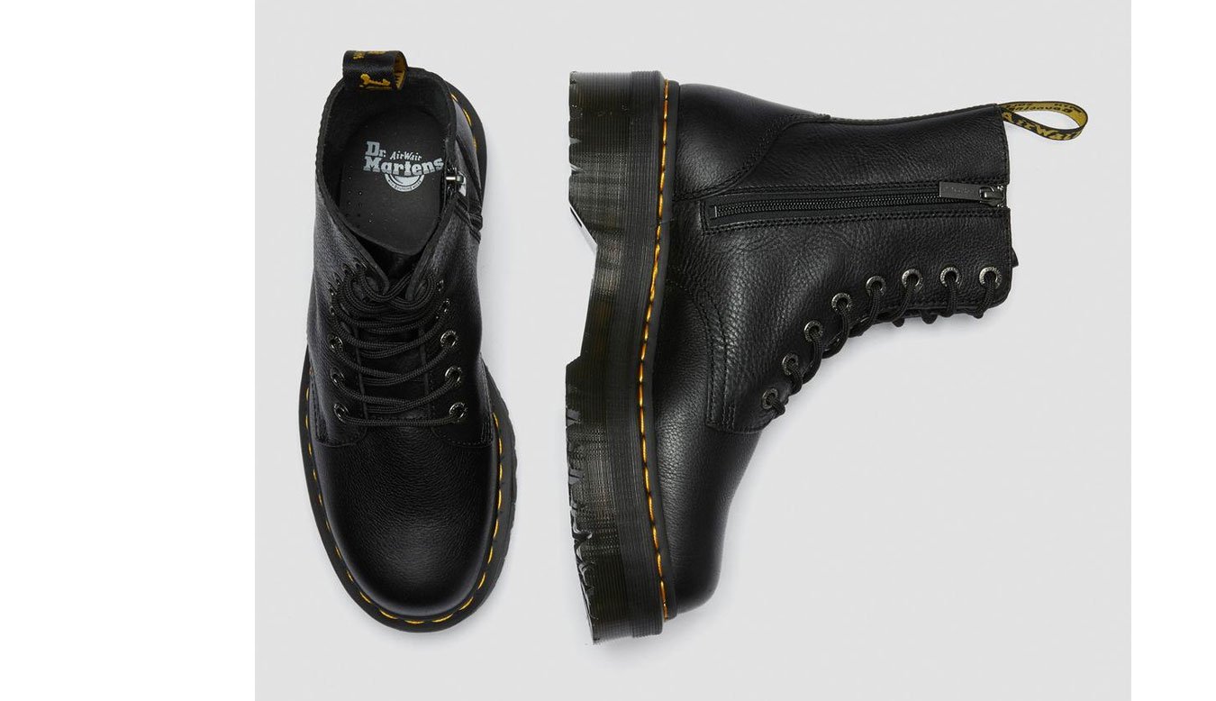 Jadon III Pisa Leather Platform Boots Bex
