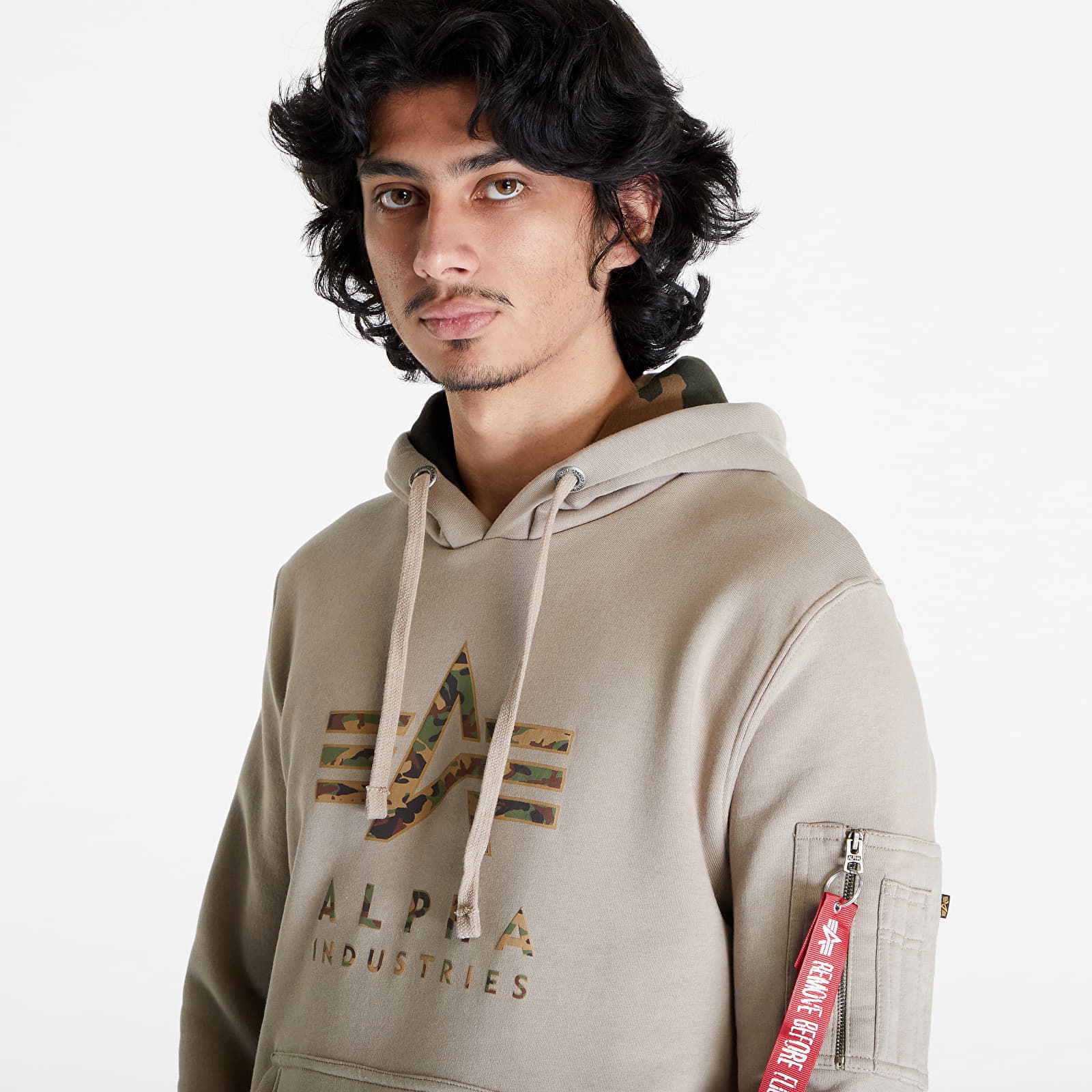 Camo TPU Hoody Vintage Sand