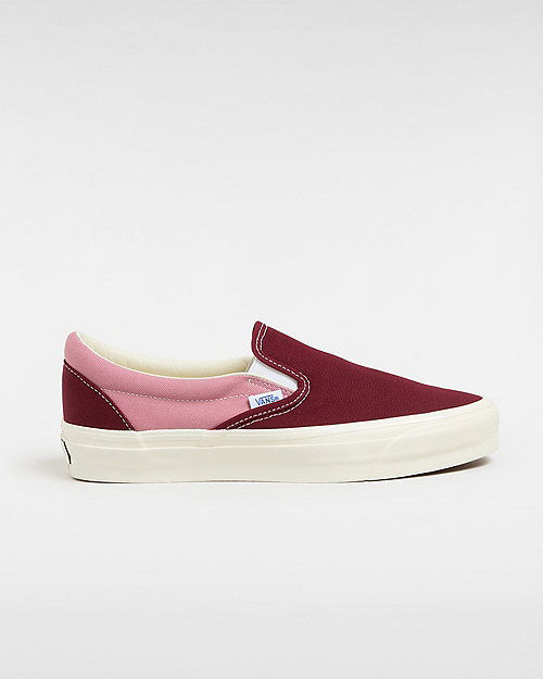 Premium Slip-on 98 Shoes (maroon/pink) Unisex Pink, Size 2.5