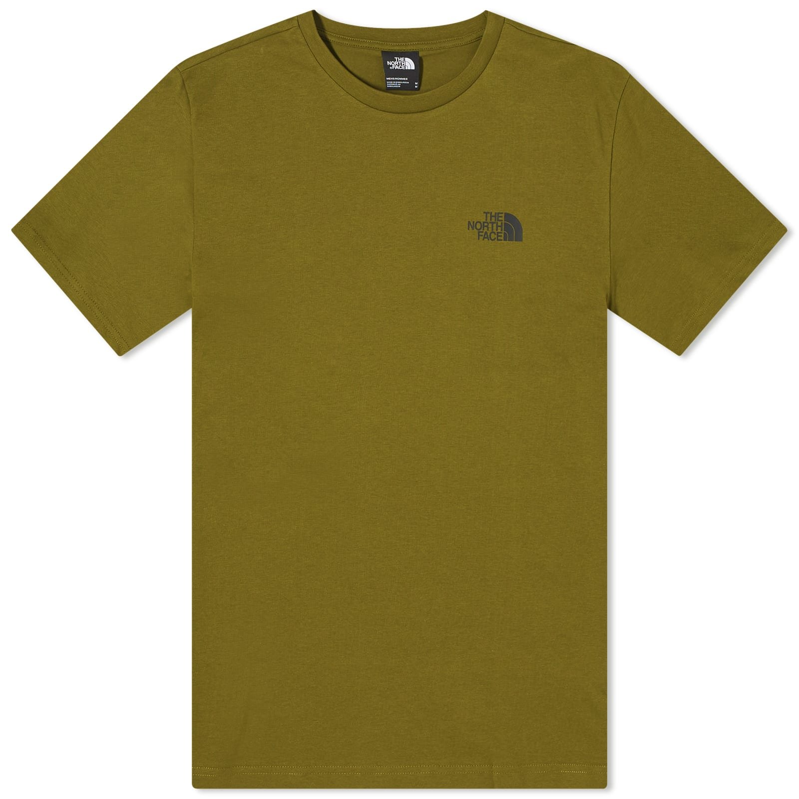 Simple Dome T-Shirt in Forest Olive