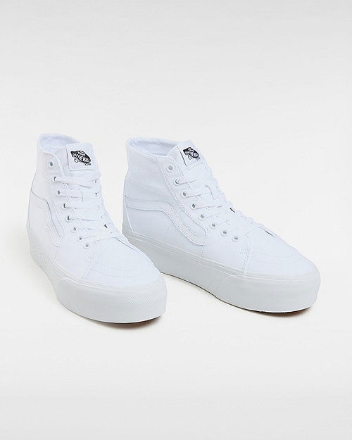 Sk8-hi Tapered Stackform Shoes (true White) Women White, Size 2.5