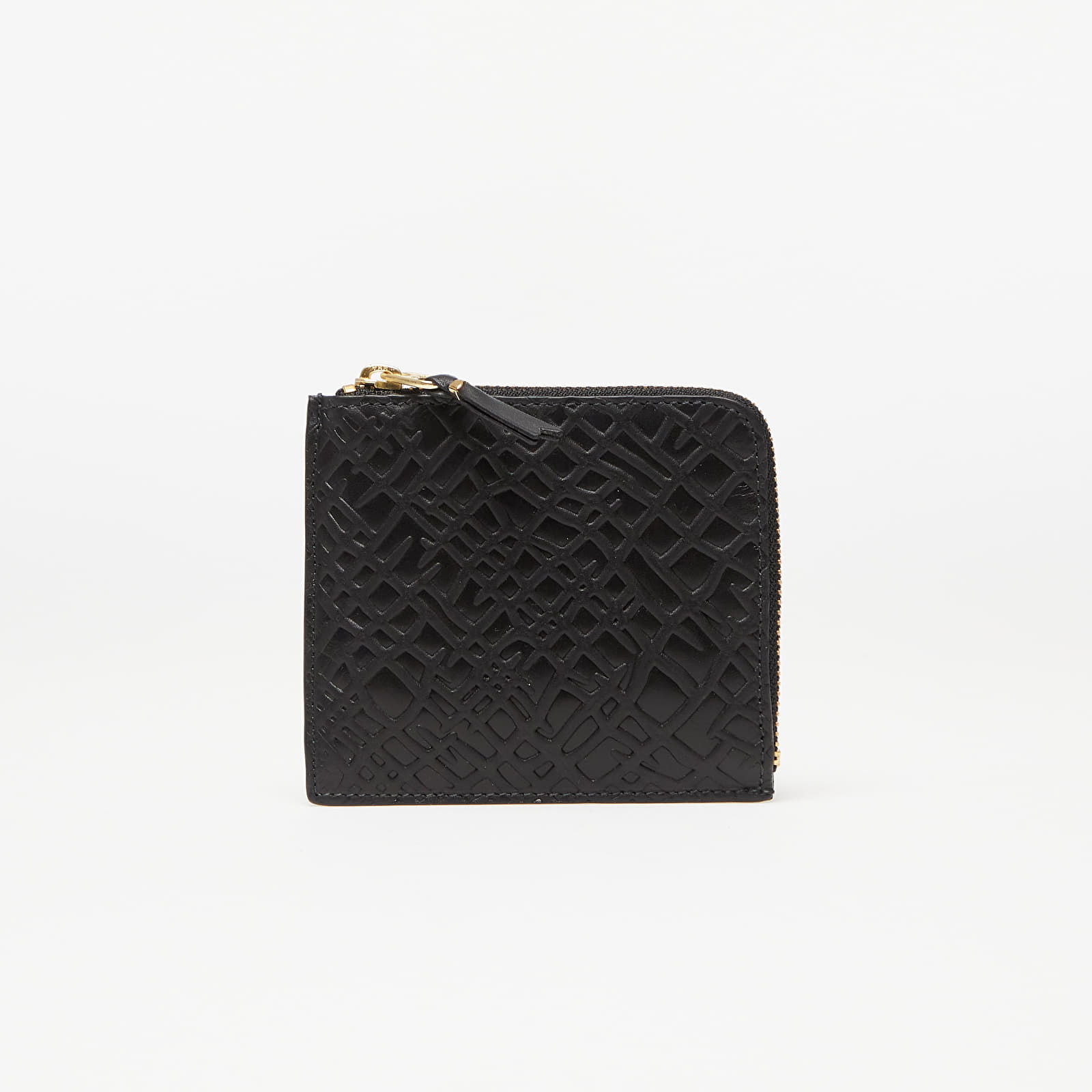 Embossed Roots Wallet Black