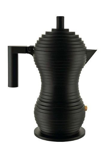 Alessi Pulcina Stovetop Espresso Maker - 3cup MDL02.3.BB