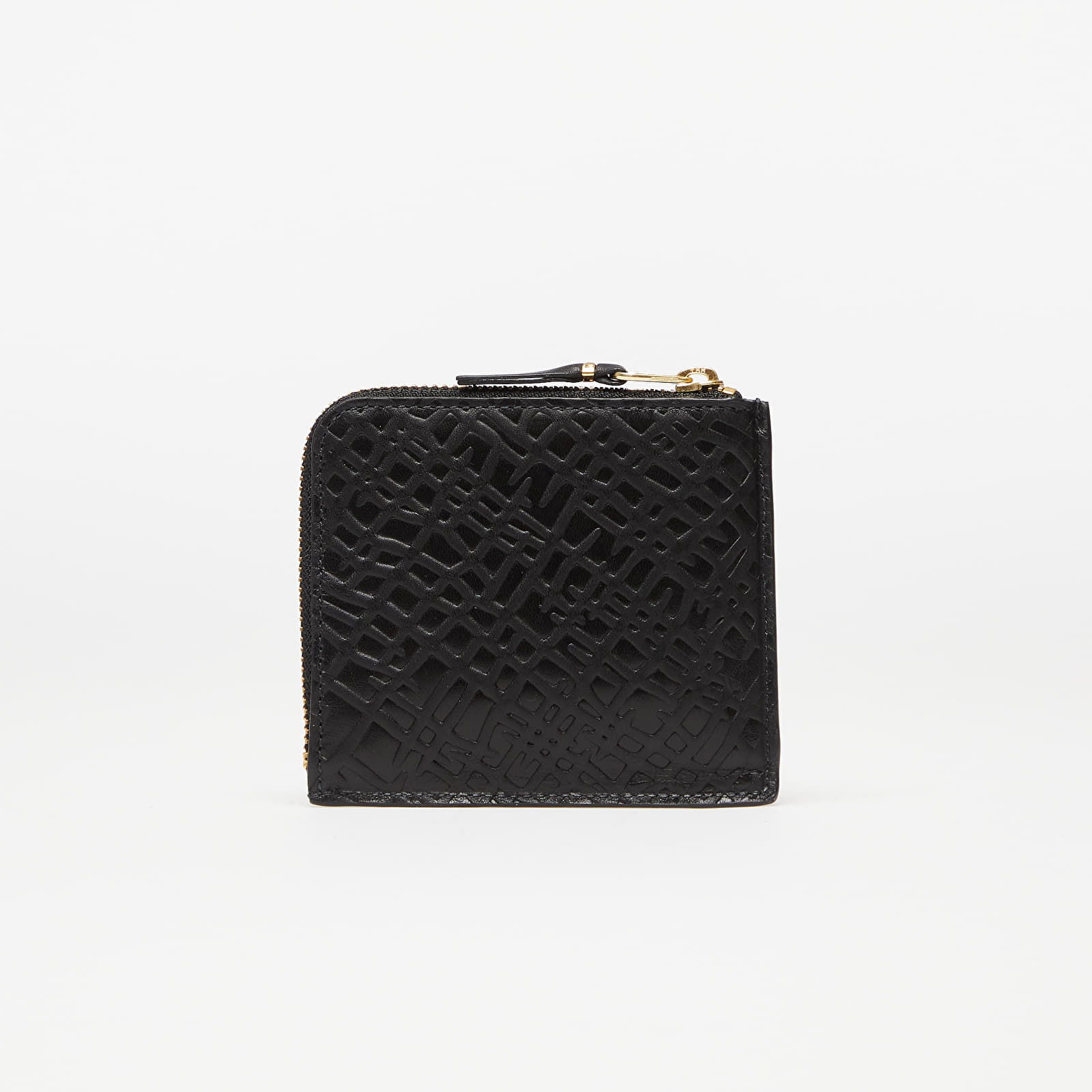 Embossed Roots Wallet Black