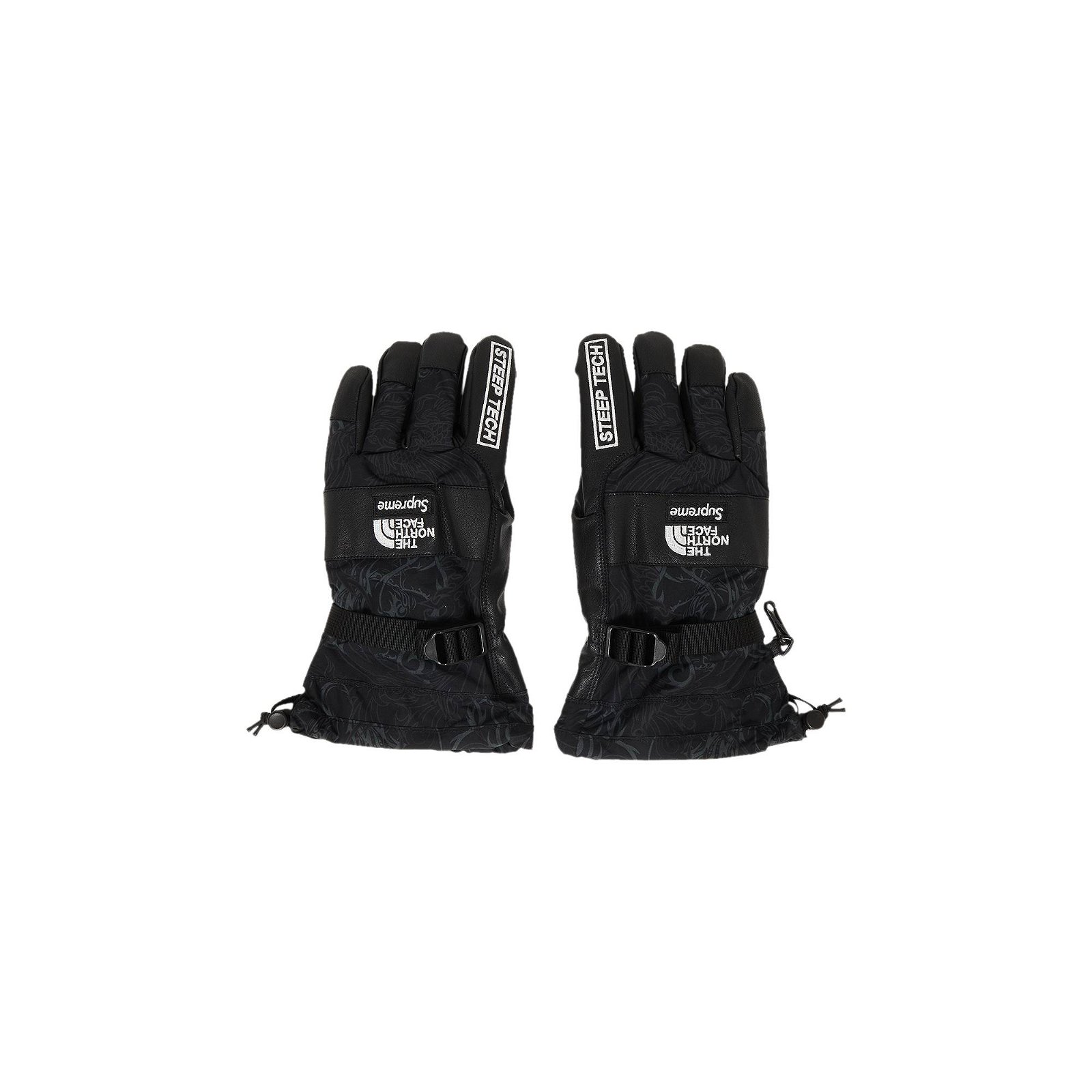 Supreme The North Face x Steep Tech Gloves FW22A1 BLACK DRAGON