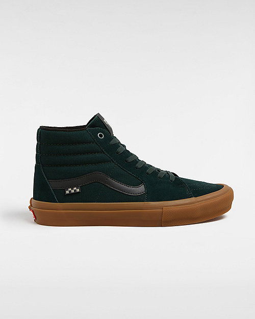 Skate Sk8-hi Shoes (green/gum) Unisex Green, Size 2.5