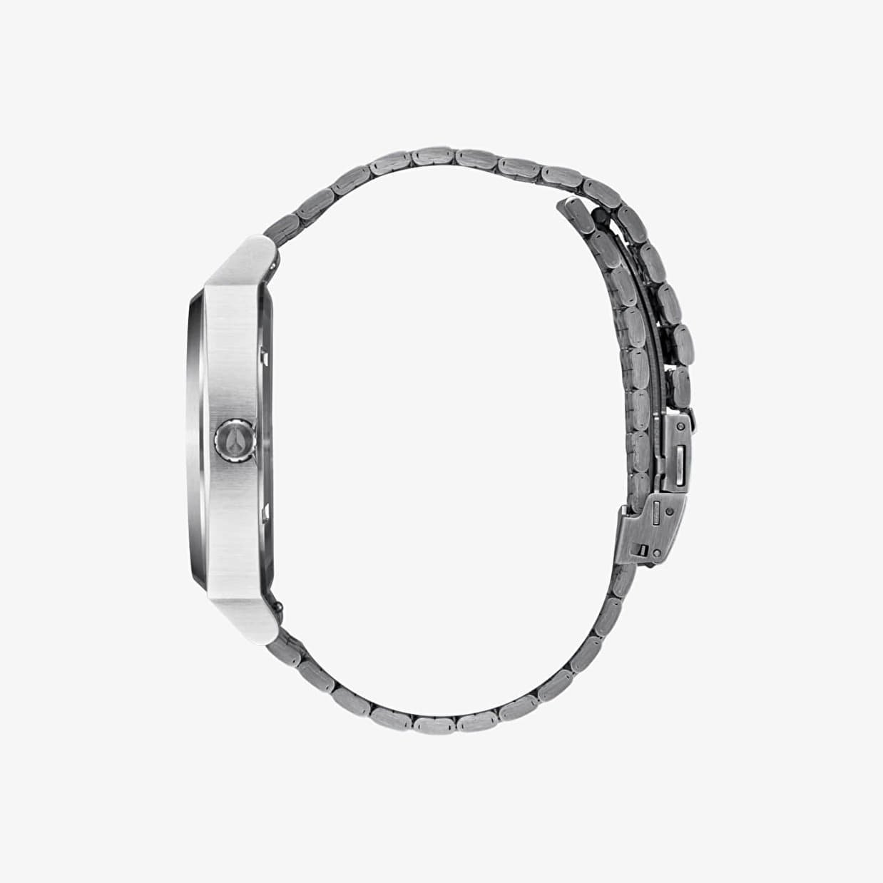 Time Teller Solar Watch Silver/ Jade Sunray