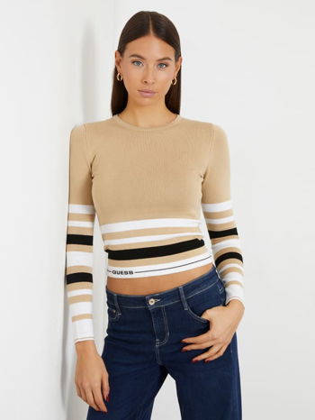 GUESS Striped Sweater W4RR46Z2Y72