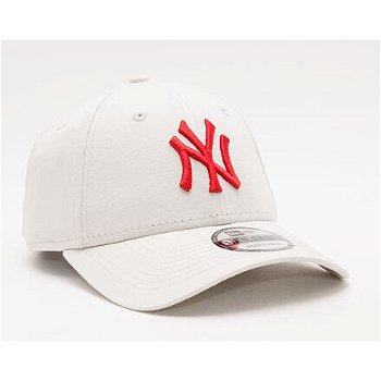 New Era 9FORTY MLB League Essential New York Yankees - Stone / Red 60240312