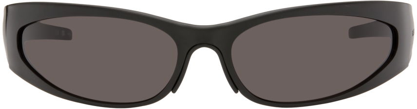 Black Oval Sunglasses