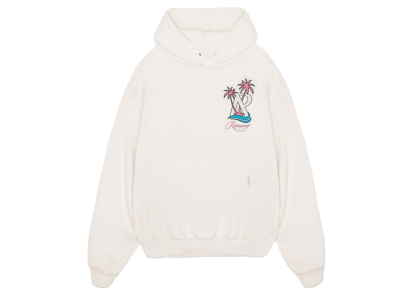 Represent Resort Hoodie Flat White