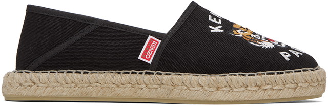 Paris Embroidered Espadrilles "Black" W