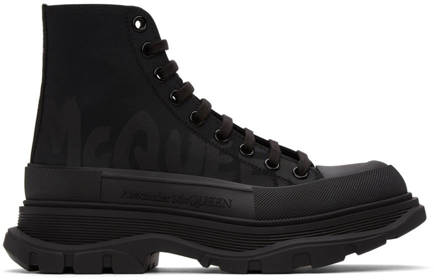 Alexander McQueen Tread Slick High Sneakers 