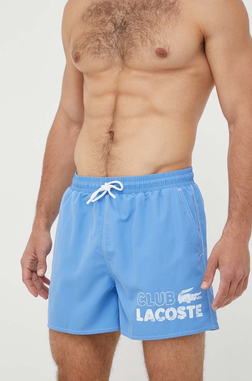 Lacoste Quick Dry Swim Trunks with Integrated Lining
