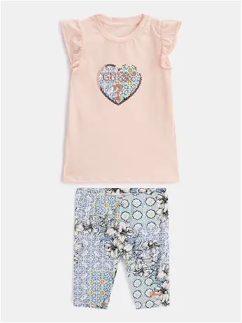 GUESS T-Shirt And Leggings Set A3GG05K6YW3