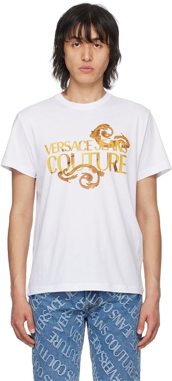 Versace Jeans Couture Watercolor Couture T-Shirt E76GAHG00_ECJ00G