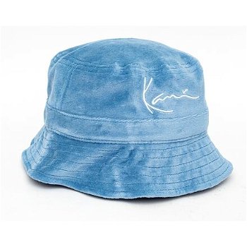 Karl Kani Signature Velvet Bucket Hat KA213-046-1 Light Blue 7015367