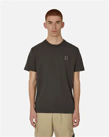 Stone Island Garment Dyed Shortsleeve T-Shirt "Charcoal" 801523757 A0065