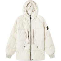 Crinkle Reps Hooded Down Jacket